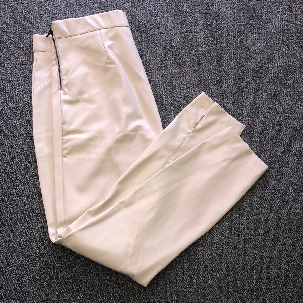 Zara Faux Leather Leggings
